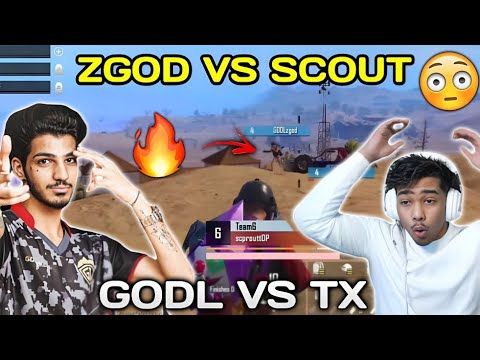 Scout Vs Zgod 1 v 1 😳🔥 | Godl vs TX Latest Fight 🇮🇳 - YouTube