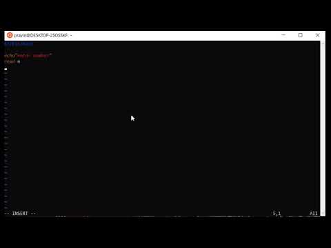 ShellScripting program to find Fibonacci Series