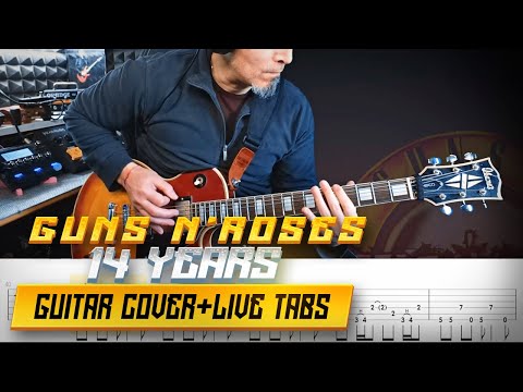14 years | Guns n' Roses | guitar cover with solo + live tabs