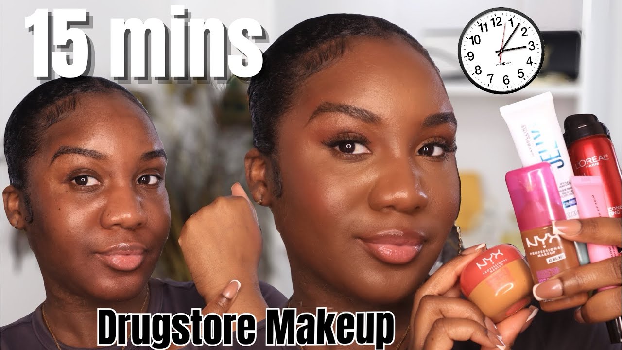 15 Minute Drugstore Makeup Tutorial For Beginners