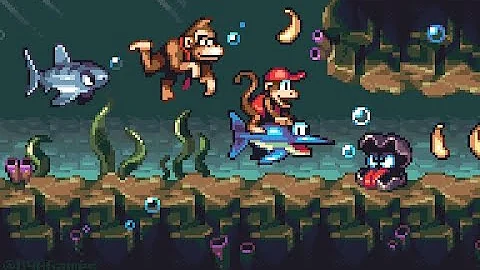 Donkey Kong Country Series Relaxing Music Mix (RESTORED)