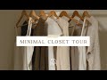 Minimalist Closet Tour | Decluttering & Trying on Everything in My Closet