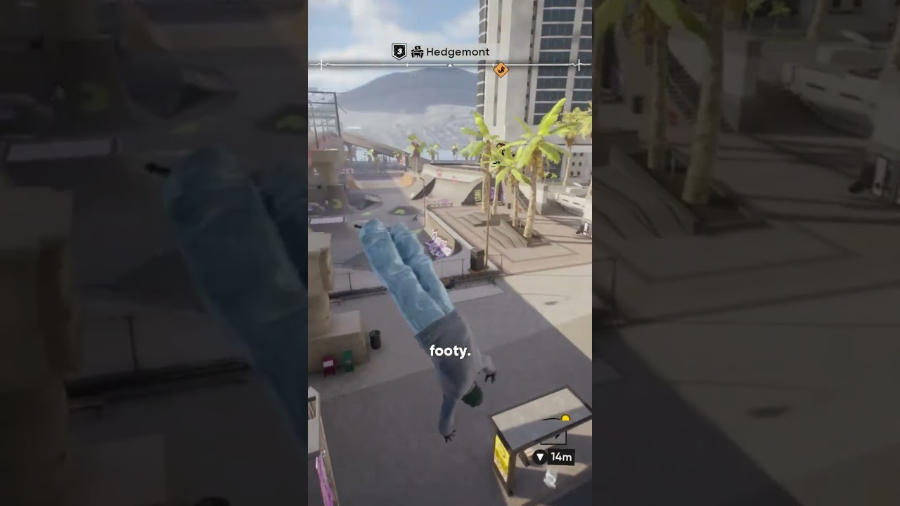 super jump glitch in Skate. 