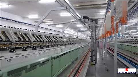 Over Head Traveling Cleaner for Speed  Frame with new Busbar System