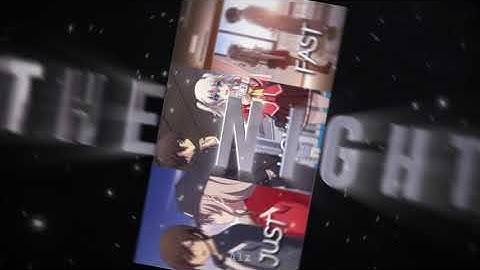 One Direction - Night Changes | AMV Typography