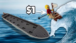 CHEAP vs EXPENSIVE LEGO Boats