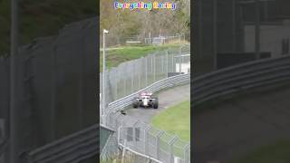 Ryo’s Crash Brings Haas Zandvoort Test to a Sudden End #f1shorts #f1 #haasf1