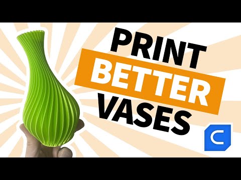 Cura 5.0 - 3 Ways to 3D Print Vases for Better Results