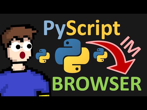 Python im BROWSER mit PyScript? Ist das Ende von JavaScript gekommen?