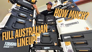 Full Stacktech lineup & Cost  Australia 2024 with accessories  Toughbuilt
