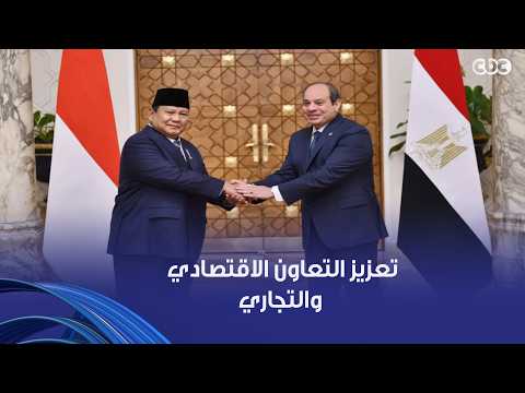 President Sisi: The President of the Republic of Indonesia and I have agreed to prioritize streng...