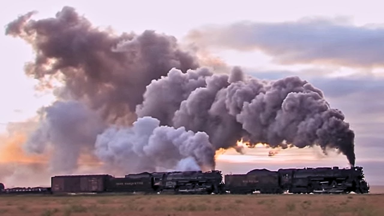American Steam Locomotives IN ACTION! 4