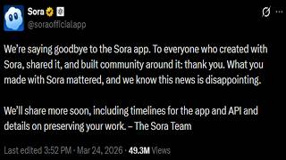 BYE SORA!!