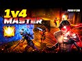 1V4 MASTER CLUTCH KING OF FREE FIRE🔥