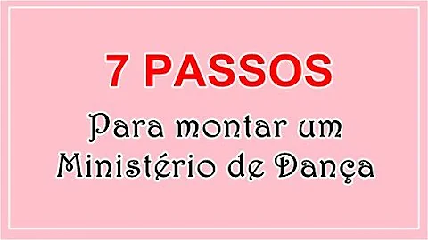 O que é ministro de dança?