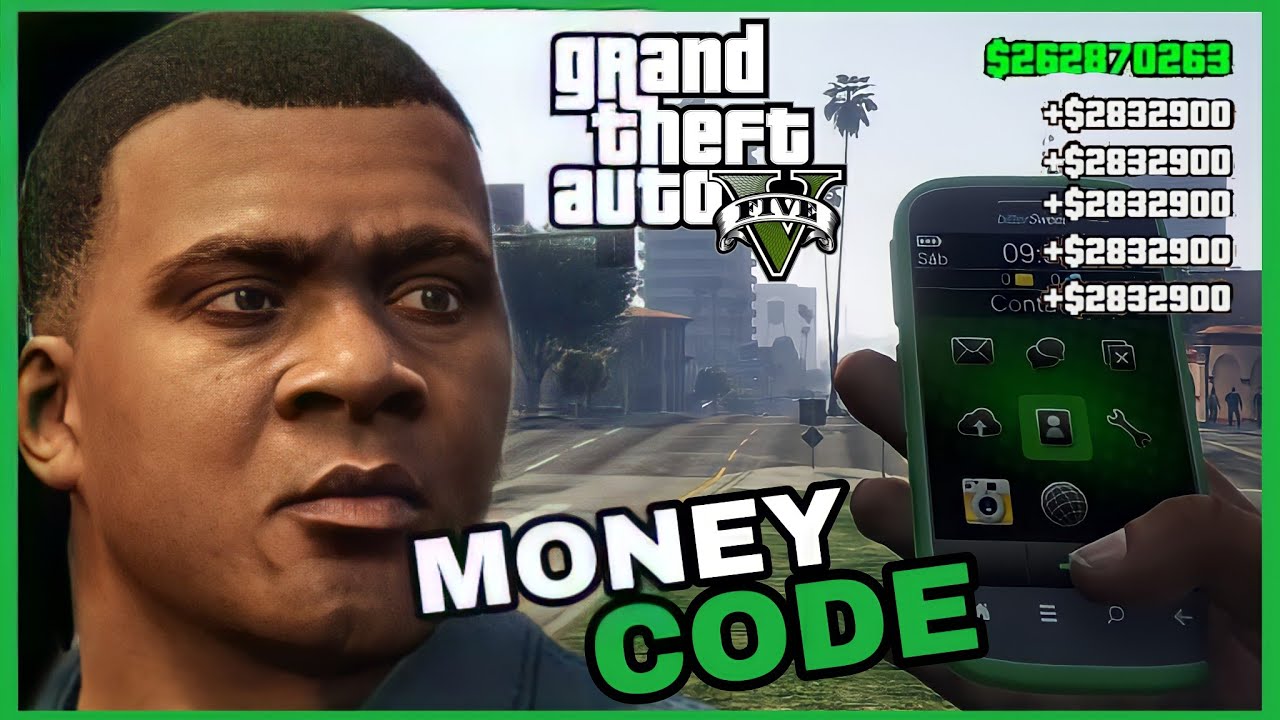 GTA 5 CODE / MONEY XBOX360/PS3/PS4/XONE/SERIESX/PS5 & PC YouTube