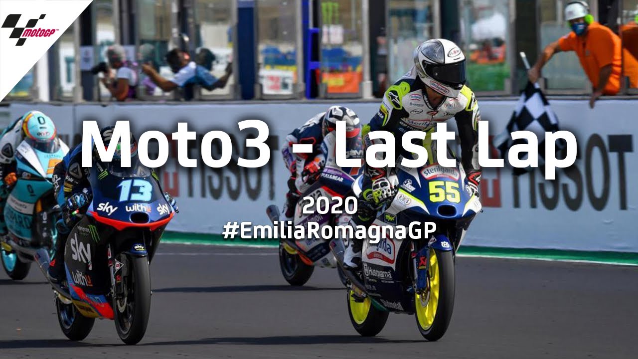 Thrilling Moto3 last lap | 2020 