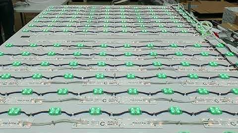 RGB LED illuminated ceiling