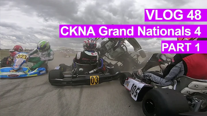 Kart Racing Vlog: Crazy Race! Briggs LO206 CKNA Gr...