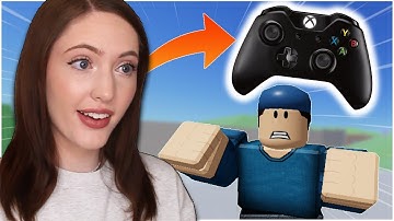 so I tried PLAYING ARSENAL ON CONTROLLER... (Arsenal Roblox)