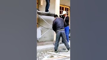 The assembly process of the wooden house = good tools can improve the efficiency of doing things