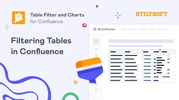 Filtering tables in Confluence