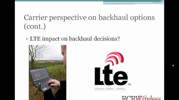 RCR Wireless Editorial Webinar: Microwave Backhaul for LTE, HetNet, and Small Cell Networks