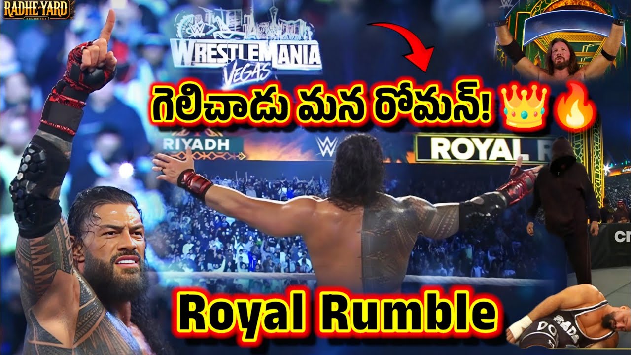 Finally It Happened 😤🔥… Roman Reigns Wins the 30-Man Royal Rumble | 2026 Highlights 👑💥