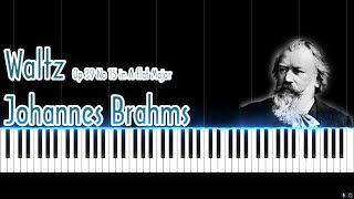 Waltz - Johannes Brahms (A-flat Major) | Piano Tutorial Music | Studio Quality