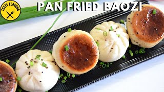 CHICKEN PAN FRIED BAOZI - JUICY AND CRISPY |  CHICKEN DUMPLINGS | BAOZI RECIPE by Tasty Flavour 3,428 views 2 years ago 5 minutes, 43 seconds