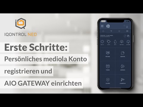 IQONTROL NEO QuickTipp: Inbetriebnahme mediola IQONTROL NEO und AIO Gateway