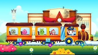 MARBEL BERLIBUR NAIK KERETA API | KARTUN ANAK | EDUCA STUDIO INDONESIA screenshot 2