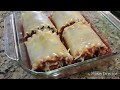 Como preparar Rollos de Lasaña |  Lasagna Rolls