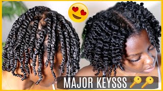 Keys to achieve the PERFECT TWIST OUT Every time