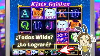 ¡QUIERO TODOS LOS GATITOS WILDS! 🐱💖 Kitty Glitter Slot Clásico Afortunada ✅ screenshot 1