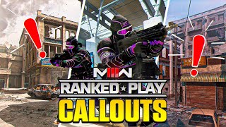 MW3 RANKED PLAY CALLOUT GUIDE! (Modern Warfare 3 Map Callouts)