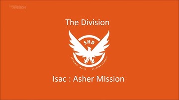 The Division I Isac Asher Mission