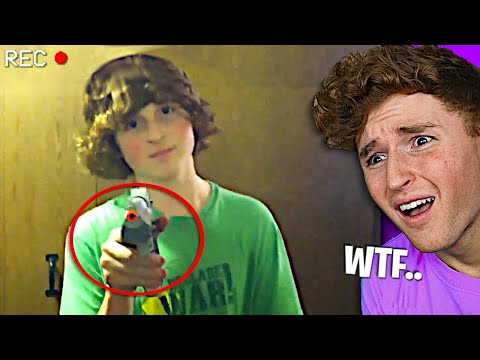 Reacting To My FIRST VIDEO On YouTube.. (Cringe)