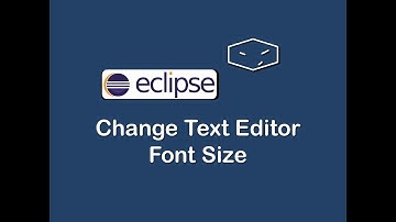eclipse change text editor font size