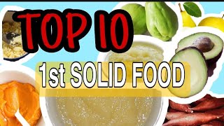 TOP 10 solid food for baby (Masustansya at Easy to Prepare) |Puree for 6 months old baby screenshot 1