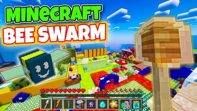 I Played Bee Swarm Simulator in Minecraft! - YouTube