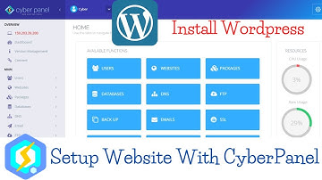 How To Setup Website With CyberPanel | Install Wordpress On CyberPanel | CyberPanel Wordpress