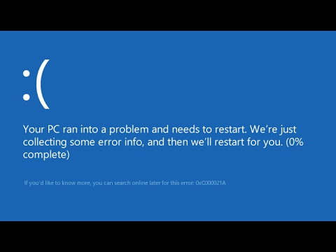 How To Easily Fix The BSOD Error 0xc000021a On Windows 10