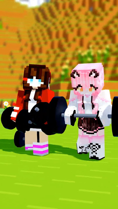 JJ and Mikey Power-Up 💪🔥 Maizen Minecraft Animation
