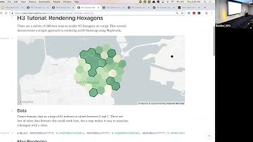 [Uber Open Summit 2018] H3-js: Hexagons in the Browser