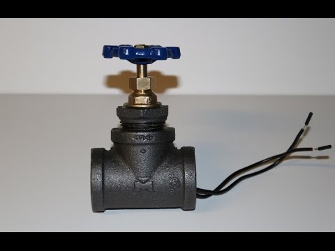 DIY Pipe Lamp Switch made with water faucet handle