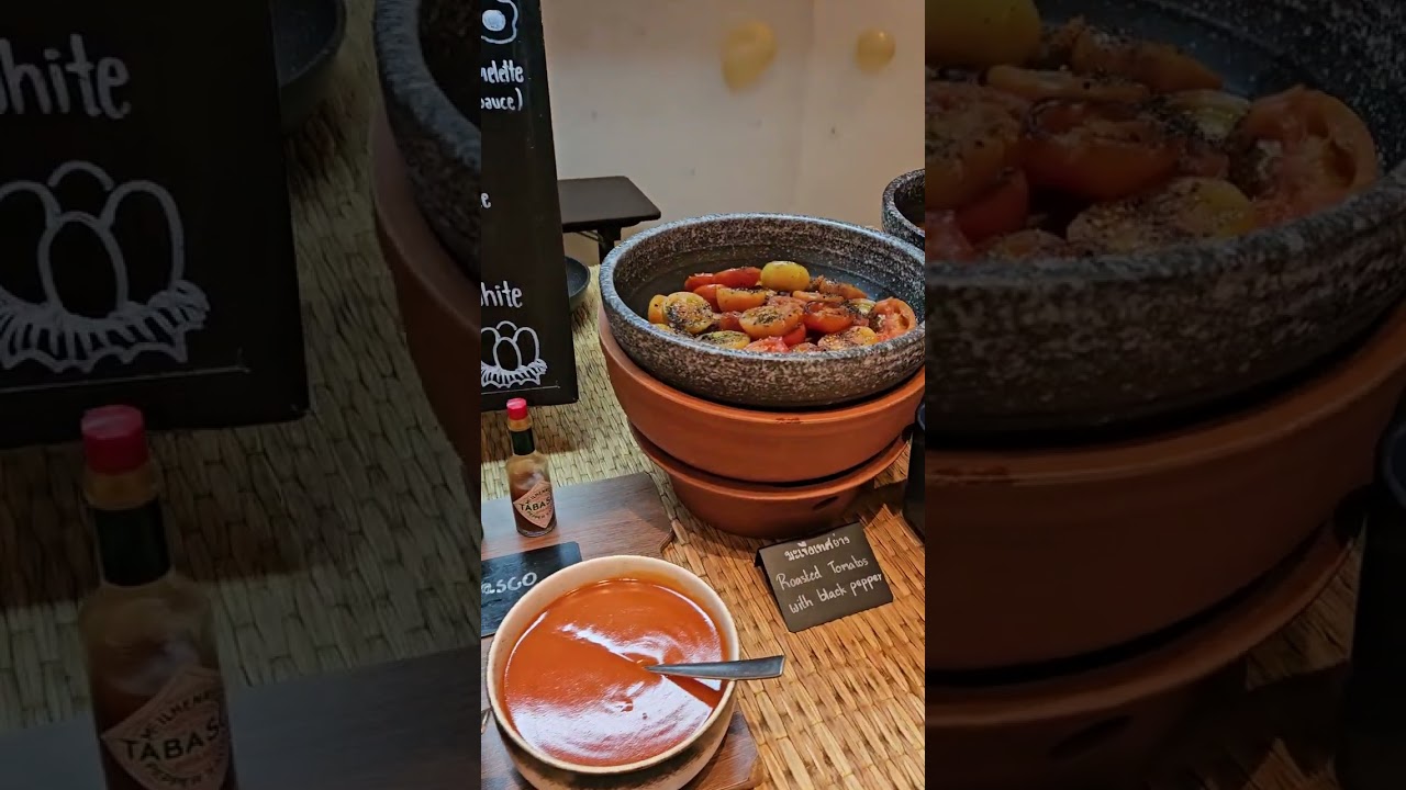 Breakfast in the C Salt restaurant of Rayong Marriott February 2025