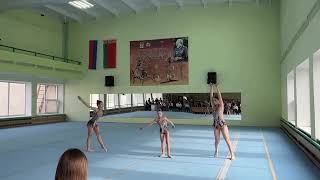 Тройка 12-18, Хачатурова  - Нагаева  - Калинина ,МАУ ДО СШ №1 , Темповое упражнение
