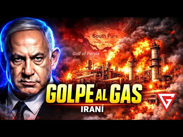 LA GUERRA ESCALA: ISRAEL GOLPEA EL CORAZÓN GASÍSTICO DE IRÁN