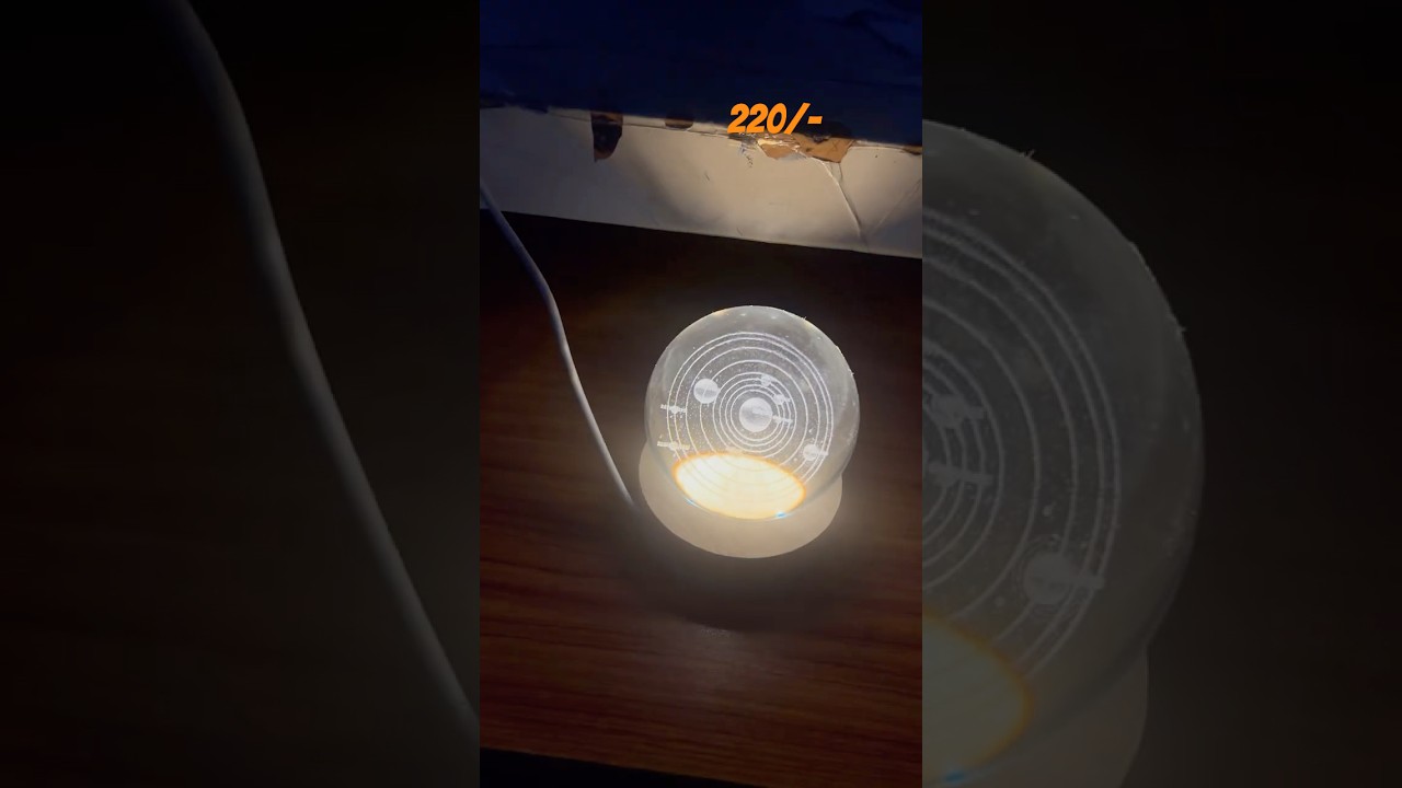 BLINKIT 3D galaxy crystal ball decorative lamp 